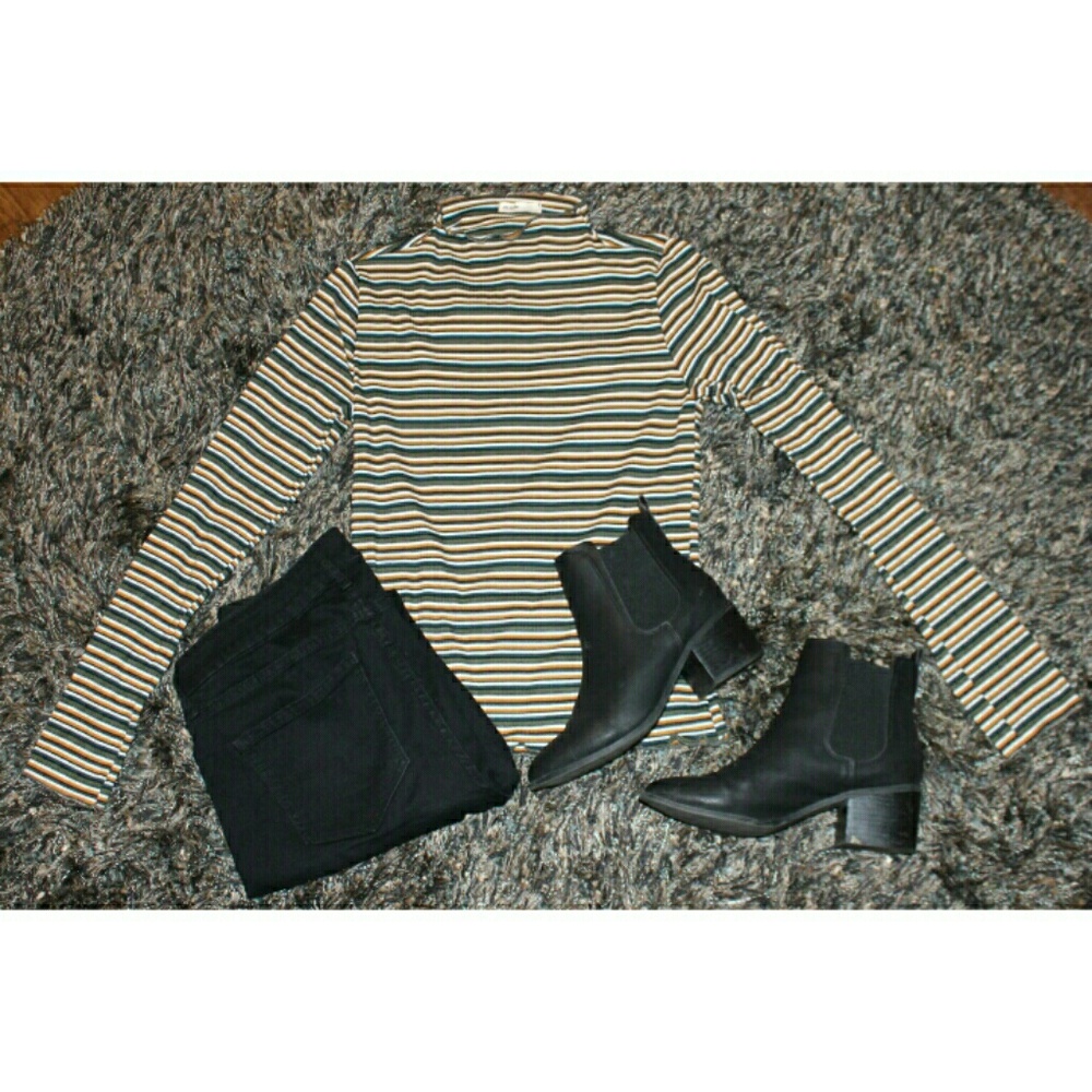 Love Culture Striped Long Sleeve L